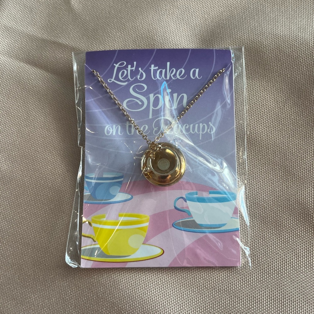 Disney Teacup Necklace